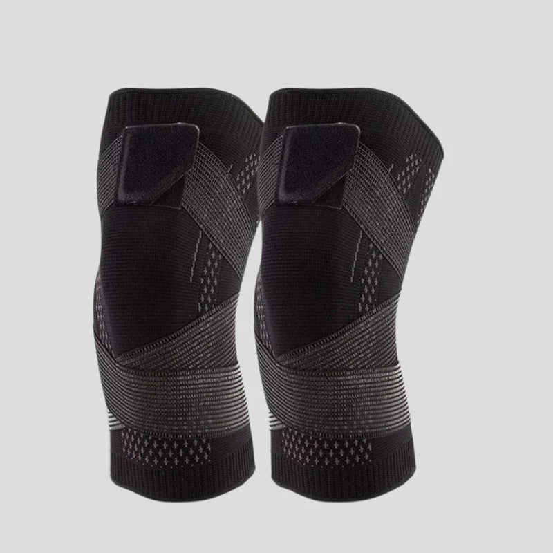 1+1 Gratis | Knieschmerzen | Sofortige Unterstützung | Kompressionsbandage mit Stabilisierung | KneeRelief
