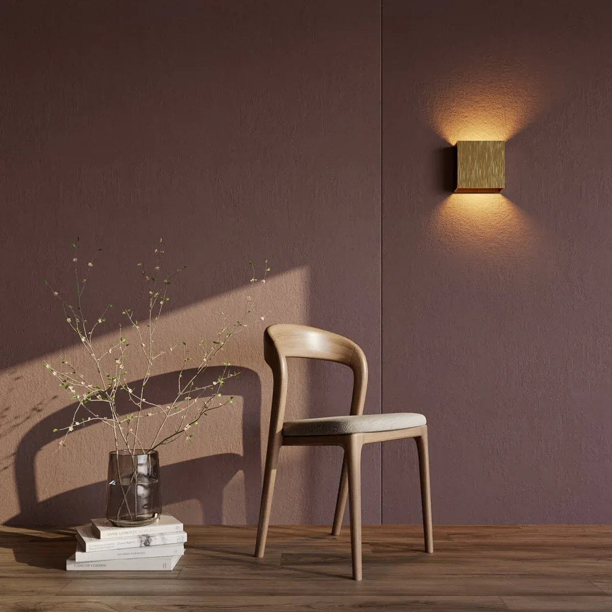 LED-Wandleuchte | Würfeldesign | Licht Nach Oben & Unten für Wandeffekt | CubeGlow