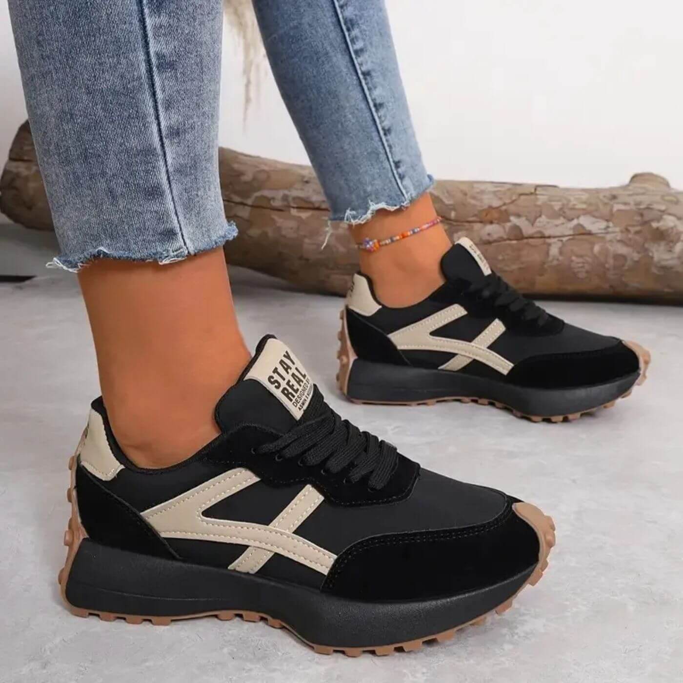 Fayette – Bequeme rutschfeste orthopädische Sneaker