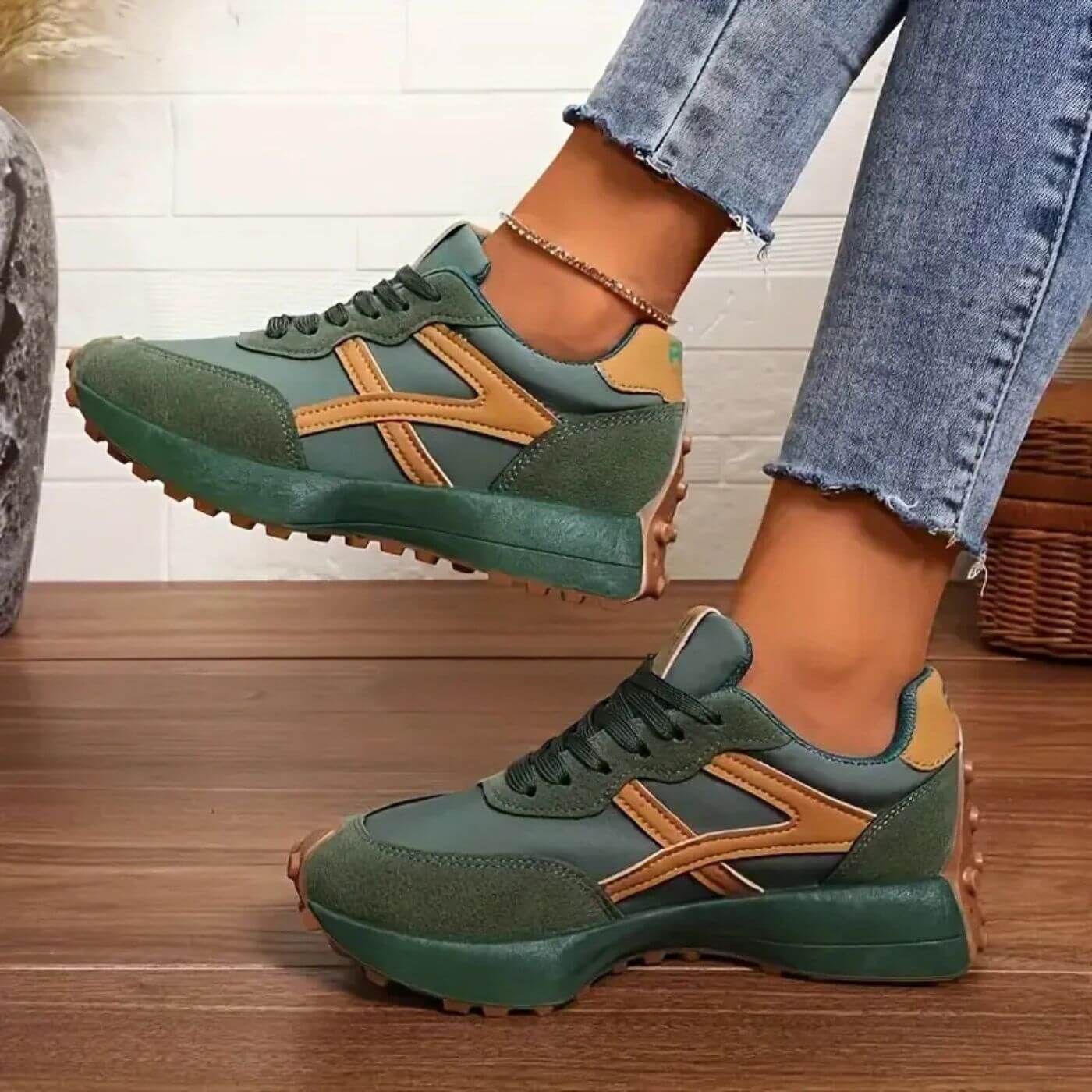 Fayette – Bequeme rutschfeste orthopädische Sneaker
