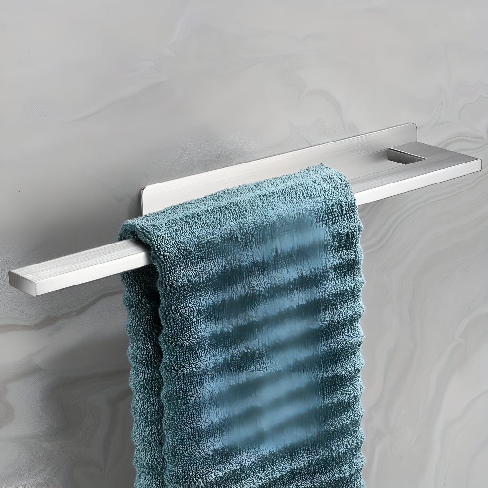 Handtuchhalter | Selbstklebende Wandmontage | Edelstahl Feuchtigkeitsbeständig | BathLine