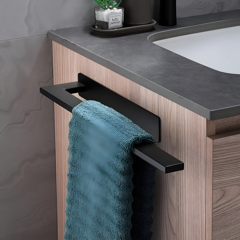 Handtuchhalter | Selbstklebende Wandmontage | Edelstahl Feuchtigkeitsbeständig | BathLine