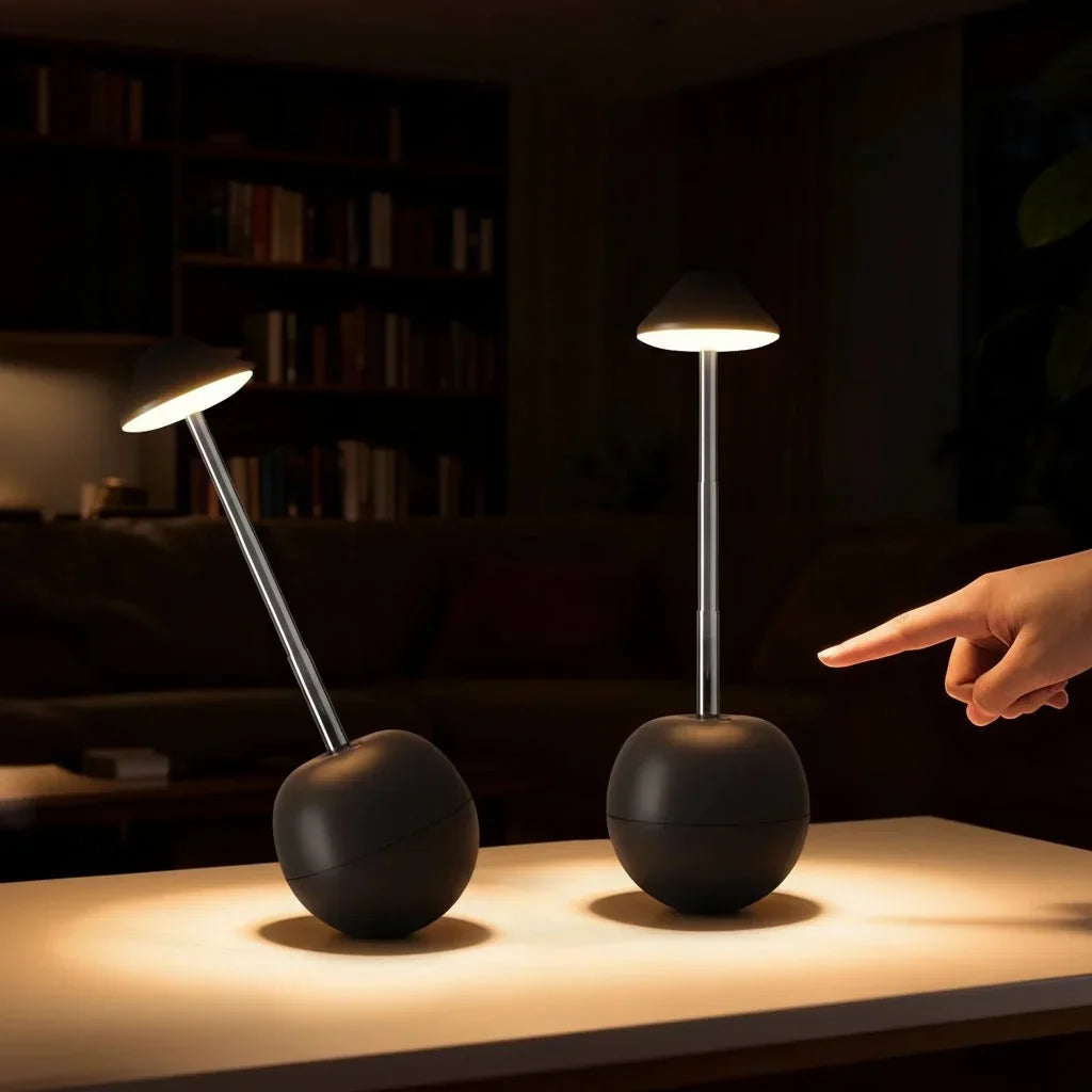 LED Nachttischlampe mit Fernbedienung und USB-Ladefunktion