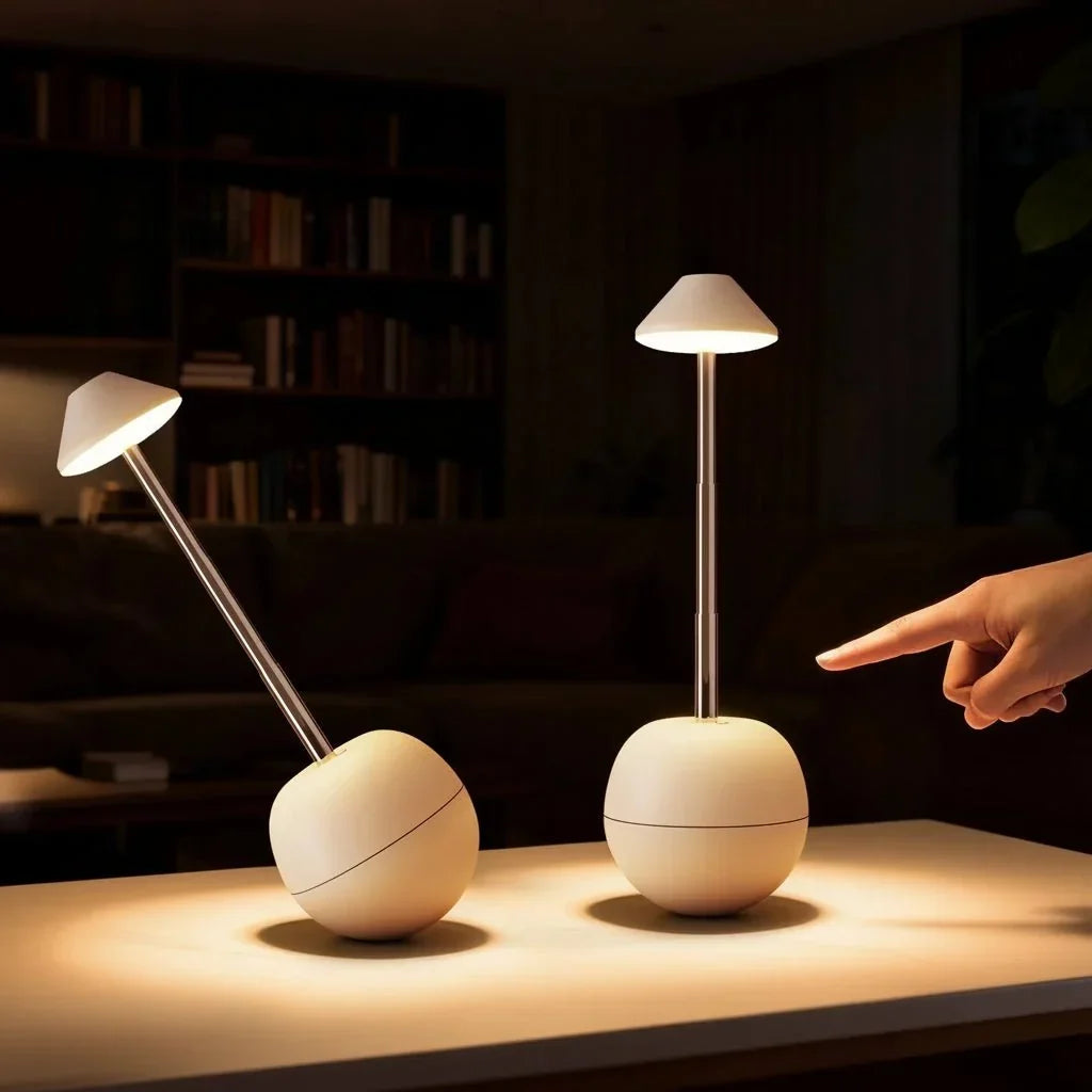 LED Nachttischlampe mit Fernbedienung und USB-Ladefunktion