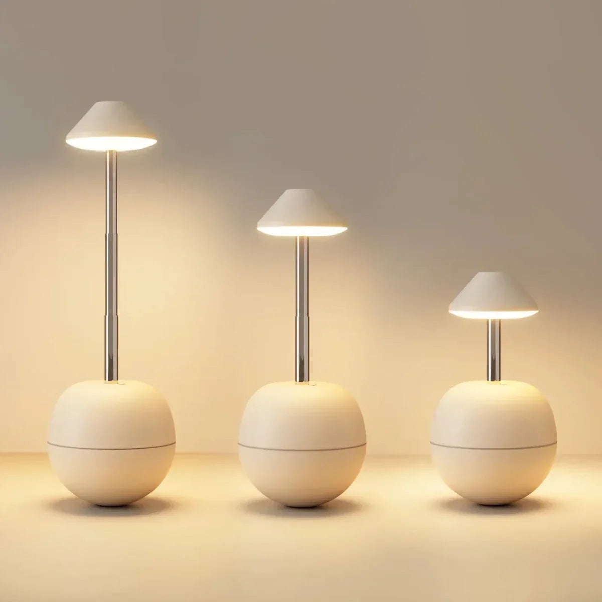 LED Nachttischlampe mit Fernbedienung und USB-Ladefunktion