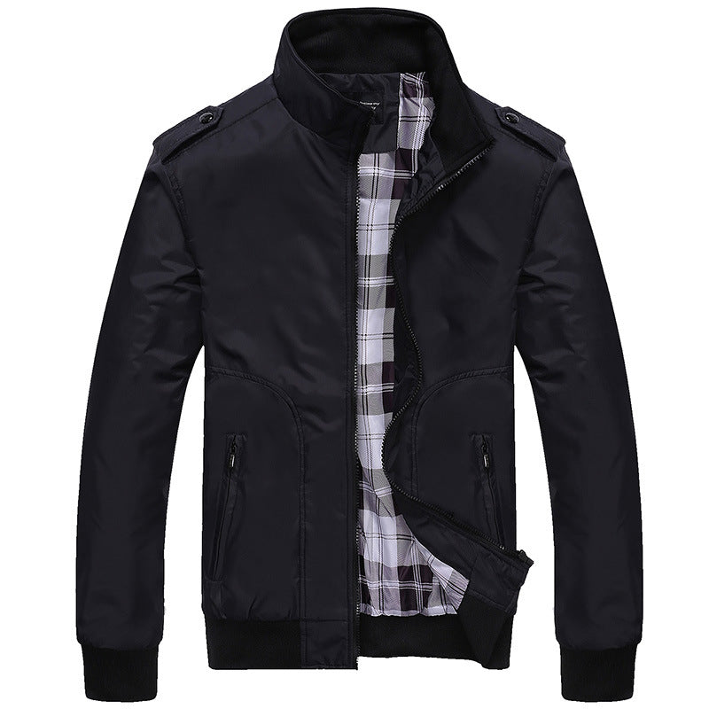 Herren-Langarmjacke mit Taschen