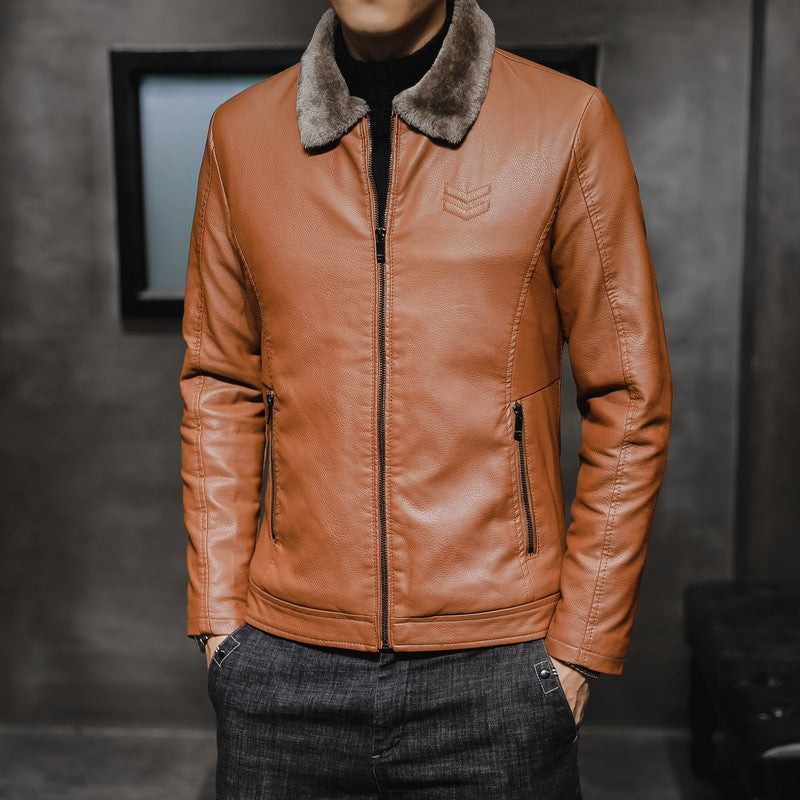 Herren Langarm-Jacke mit Taschen