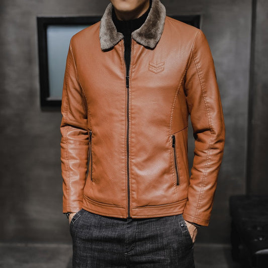 Herren Langarm-Jacke mit Taschen