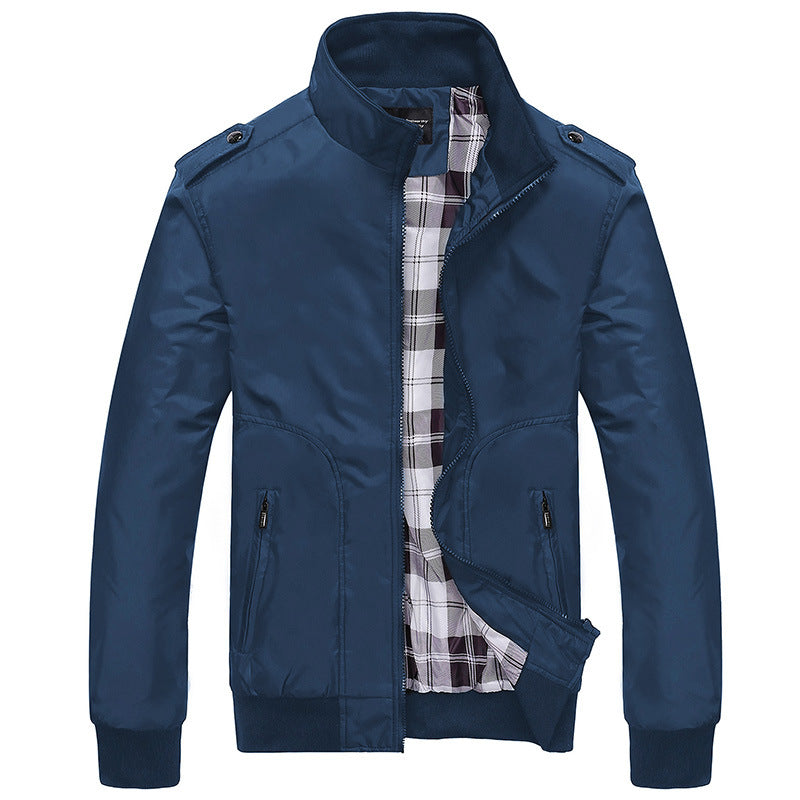 Herren-Langarmjacke mit Taschen