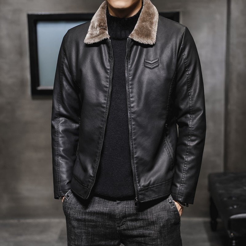 Herren Langarm-Jacke mit Taschen