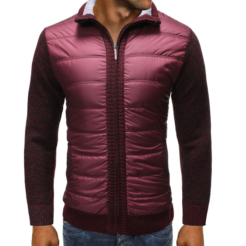 Herren Steppjacke mit langen Ärmeln