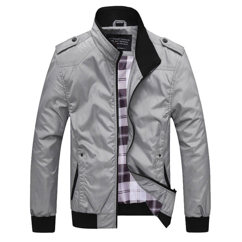 Herren-Langarmjacke mit Taschen