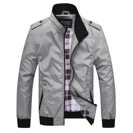 Herren-Langarmjacke mit Taschen