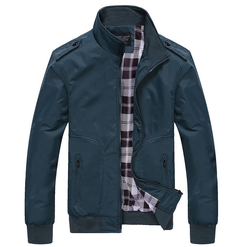 Herren-Langarmjacke mit Taschen
