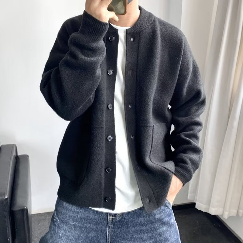 Brock | Rundhals-Cardigan