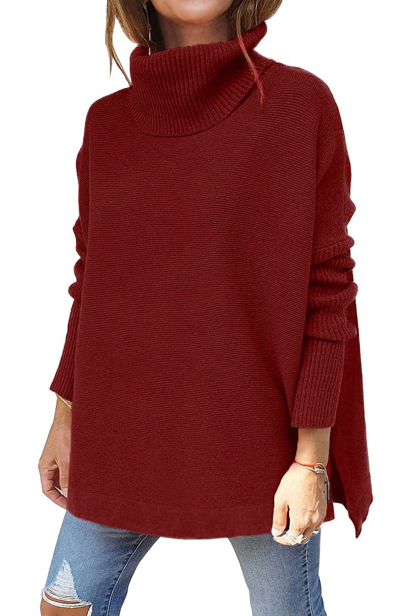 Melany | Strickpullover mit Rollkragen