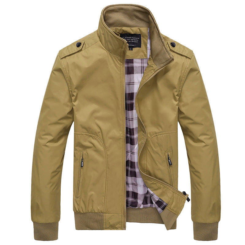 Herren-Langarmjacke mit Taschen