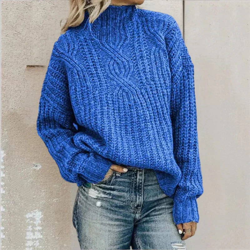 Chaipanya – Stilvoller Und Bequemer Pullover Mit Zopfmuster