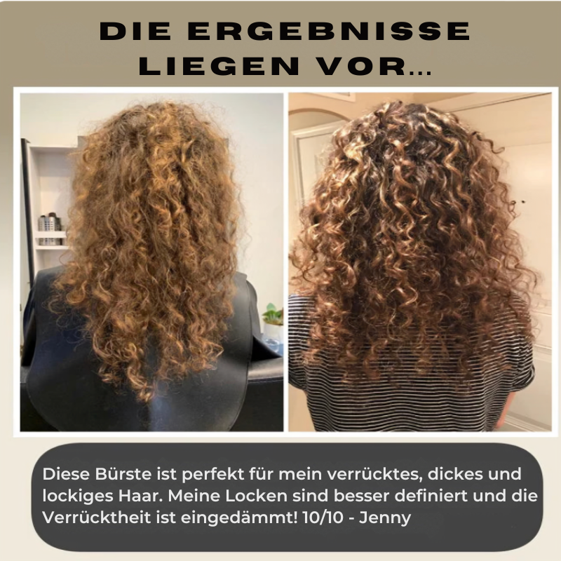 1+1 GRATIS | LuxeLocks | Lockenbürste [Letzter Tag Rabatt]
