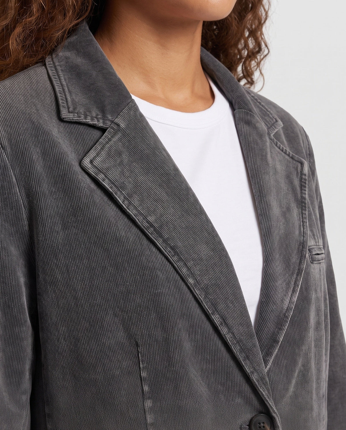 Damen Blazer mit Taschen und Reverskragen