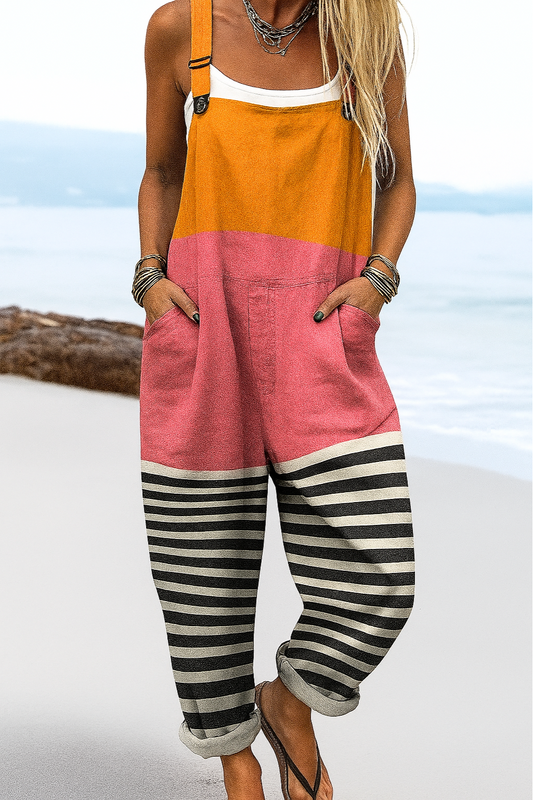 Quinn | Künstlerischer Overall-Jumpsuit