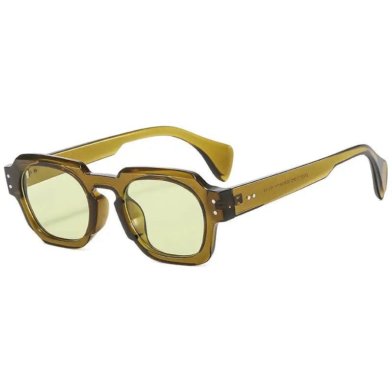Sonnenbrille Retro-Stil |  Eckige Retro-Fassung | Leicht | Auronis