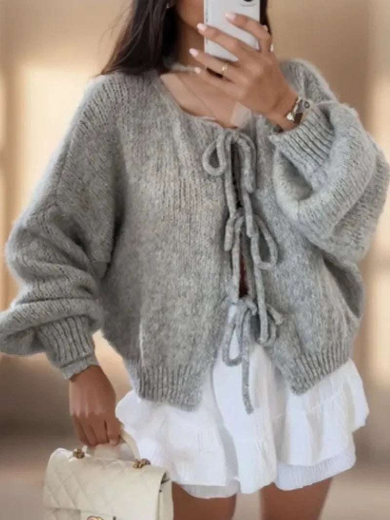 Elira | Damen Langarm-Cardigan