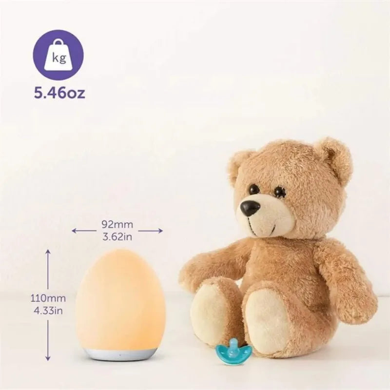 Nachtlicht für Kinder mit RGB, Warmweiß und Touch-Steuerung