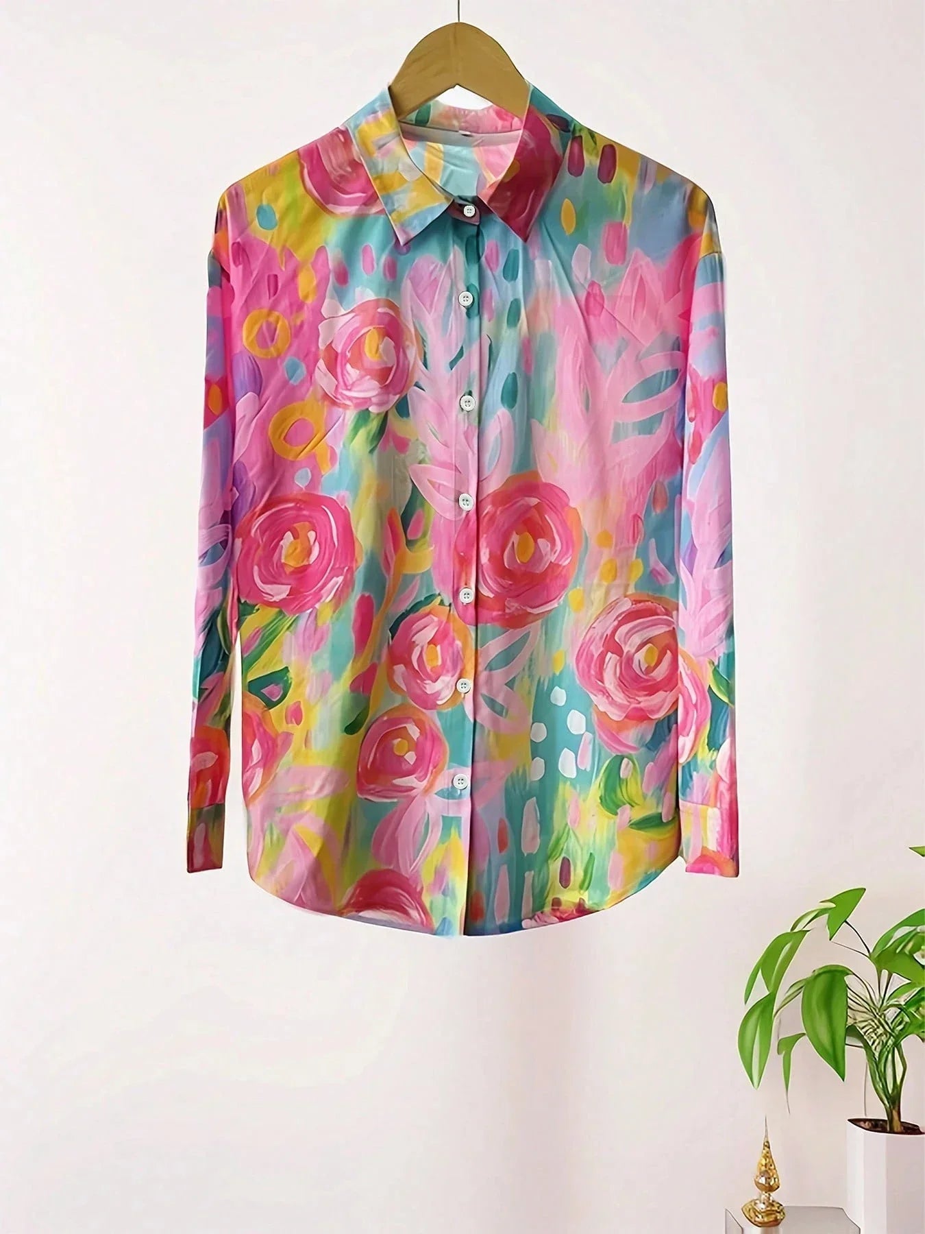 Annika | Bunte Bluse mit verspieltem Druck