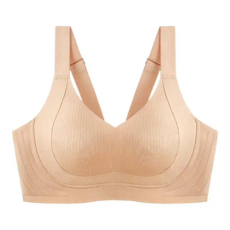 Drahtloser, nicht markierender, hautfreundlichear Push-Up-BH