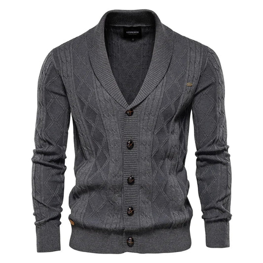 Waldemar | Herren Cardigan mit Knopfleiste