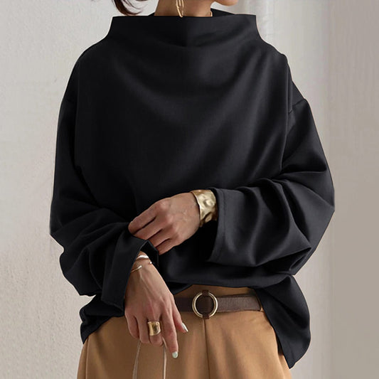 Elly - Hochkragen Weiches Stricktop