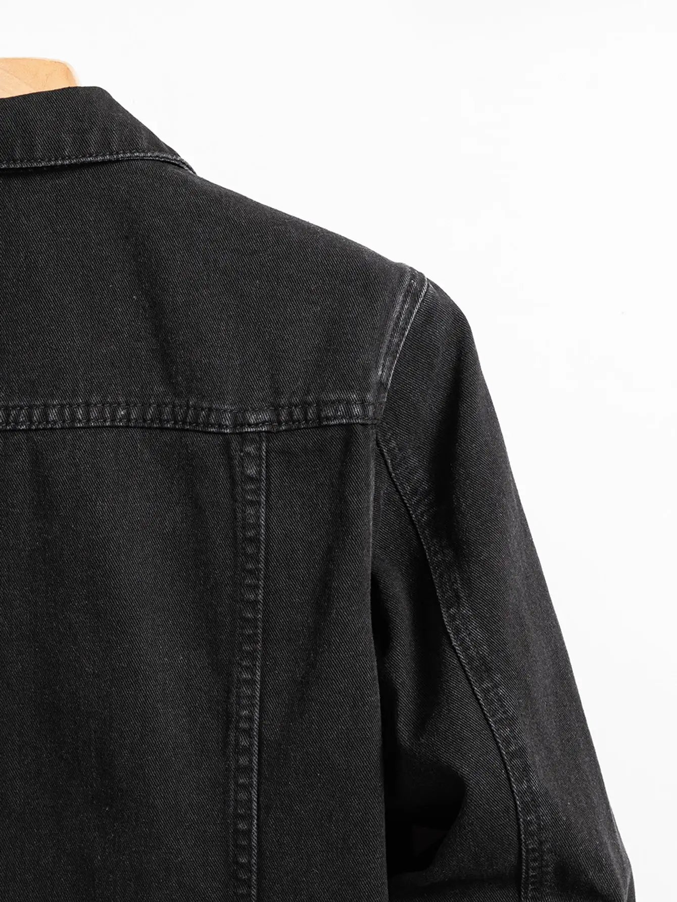 Regan | Geknöpfte Jeansjacke