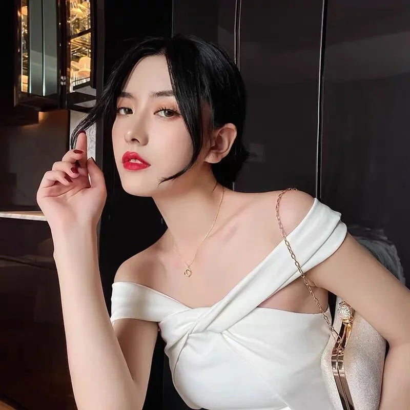 Zeitlose Minimalistische Halskette