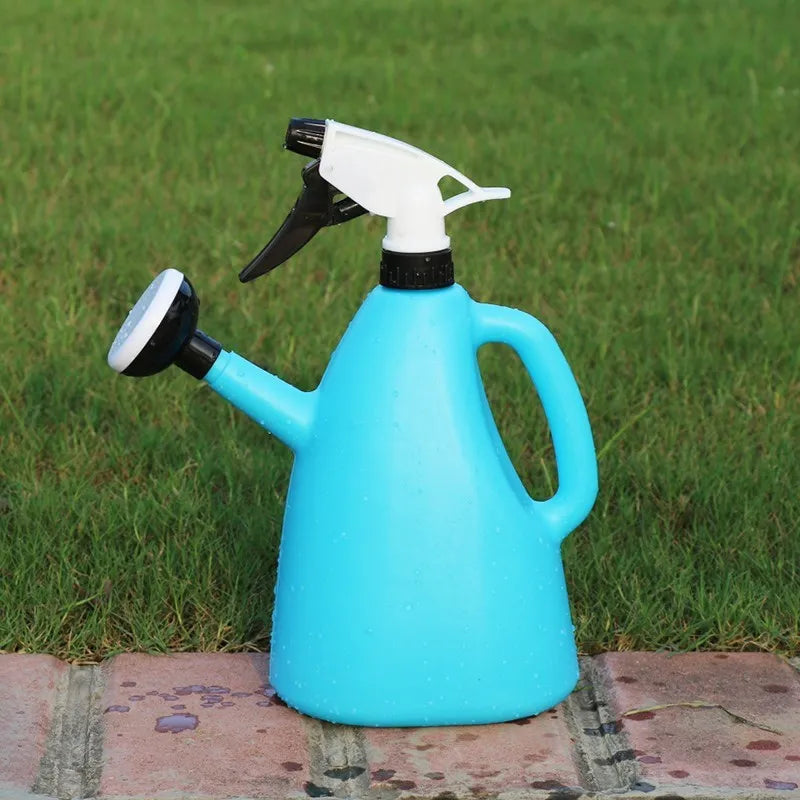 FloroPress | 1 L Gießkanne & Sprühflasche in Einem | Verstellbarer Wasserdruck | Für Zimmerpflanzen & Garten