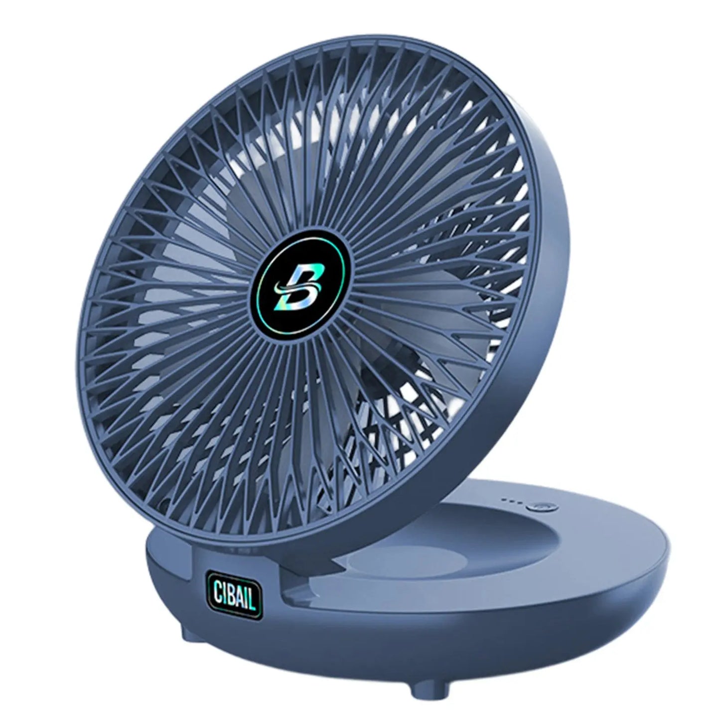 Faltbarer USB Ventilator 2-in-1 Tisch Wandmontage 3 Stufen leise