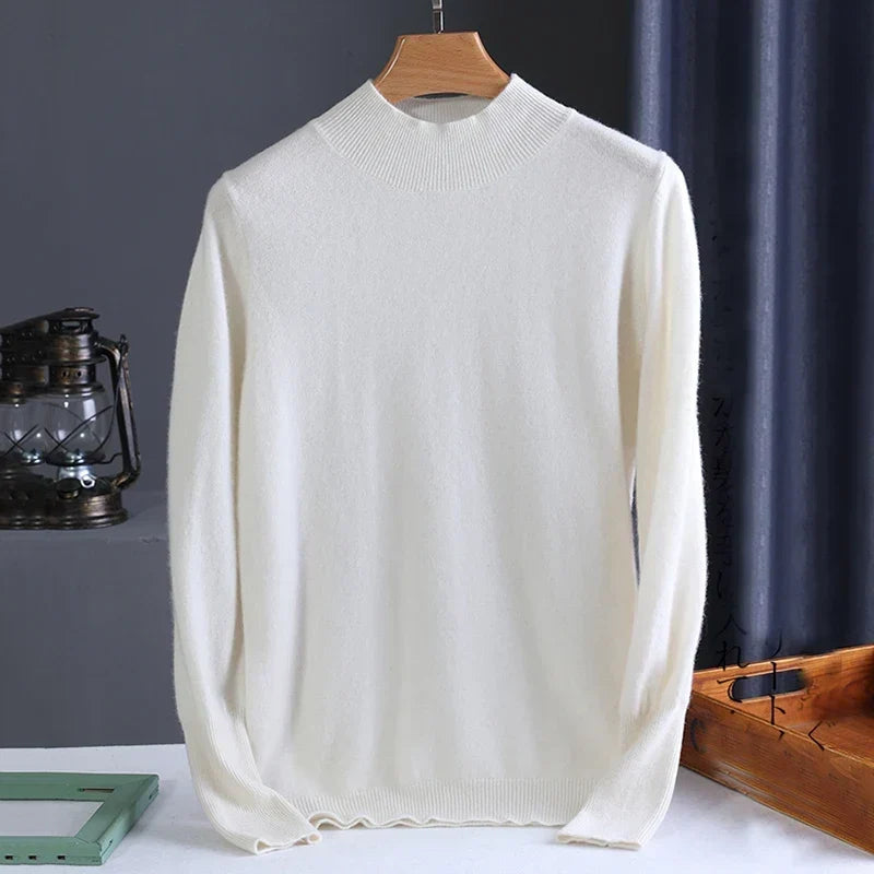 Oliva | Pullover mit Polokragen