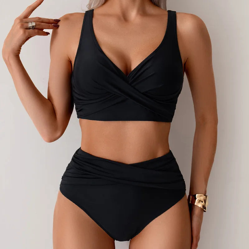 Lisa -  Hochtailliertes Sommer-Bikiniset