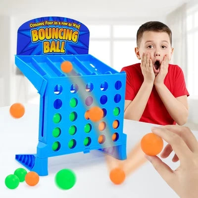 Bouncing Board Spiel Ball | Tischspiel für Familie & Party | Geschicklichkeitsspiel | BounceLine