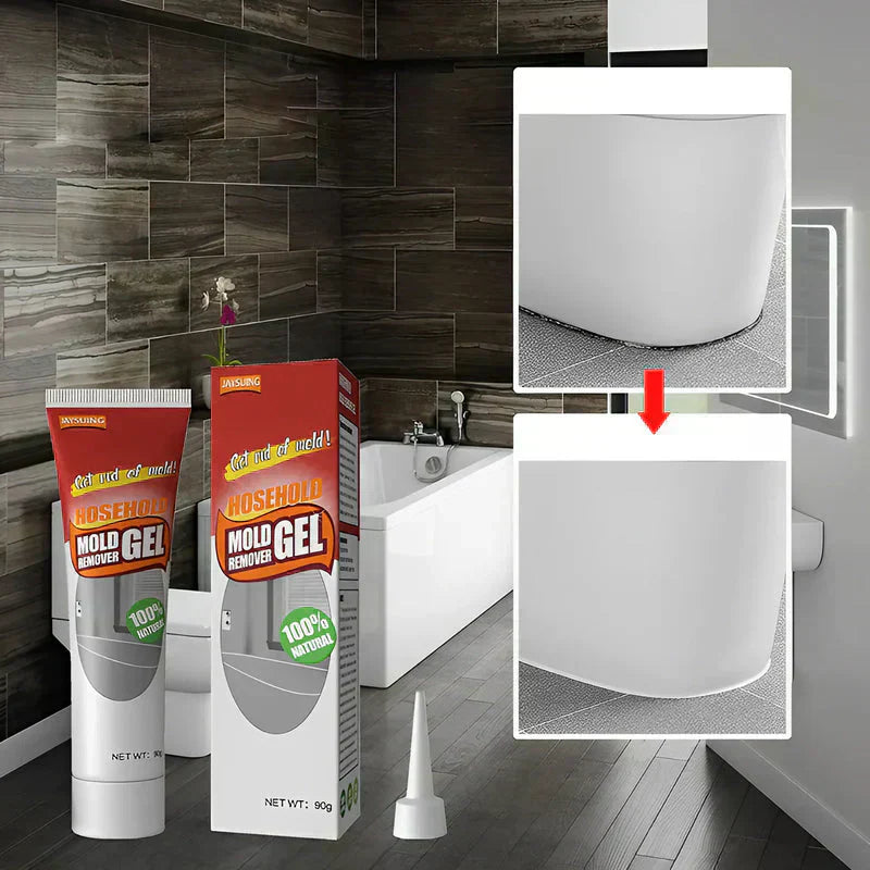 1+1 Gratis | Schimmelentferner-Gel | Schnell wirkender Oberflächenreiniger | MoldFix