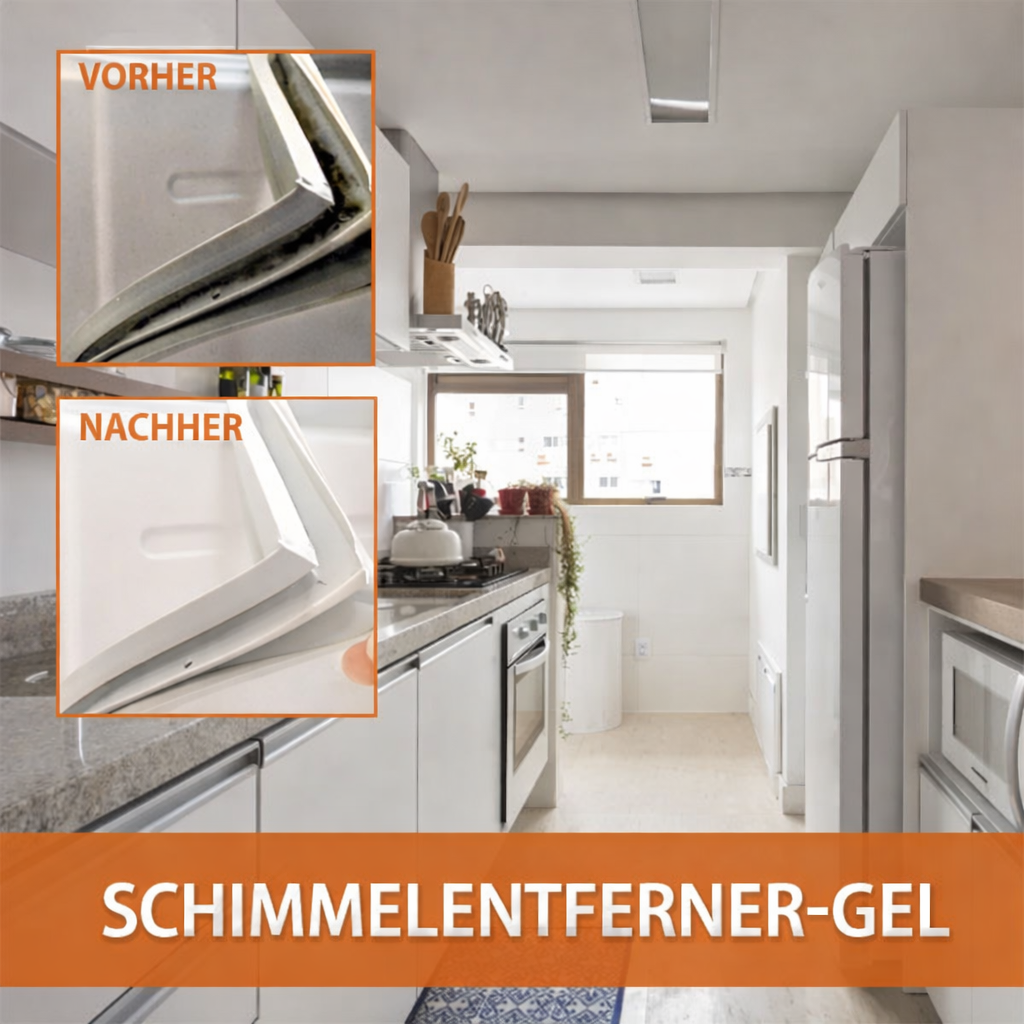1+1 Gratis | Schimmelentferner-Gel | Schnell wirkender Oberflächenreiniger | MoldFix