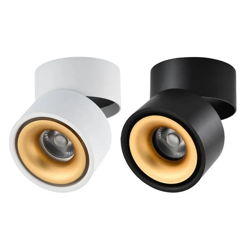 LED Deckenstrahler schwenkbar 350° drehbar warmweiß Aluminium