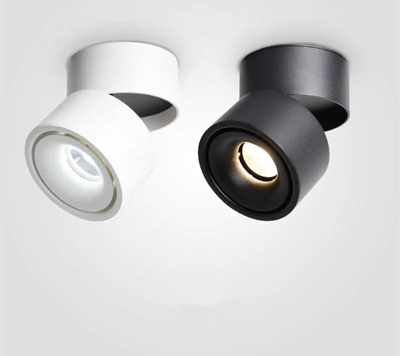 LED Deckenstrahler schwenkbar 350° drehbar warmweiß Aluminium