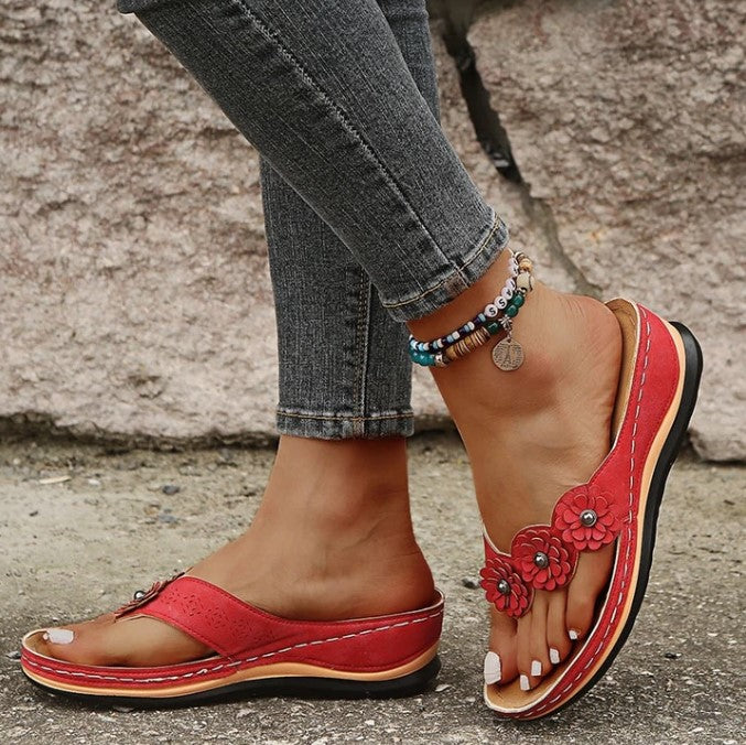 Lena Luxe - Bequeme orthopädische Sandalen