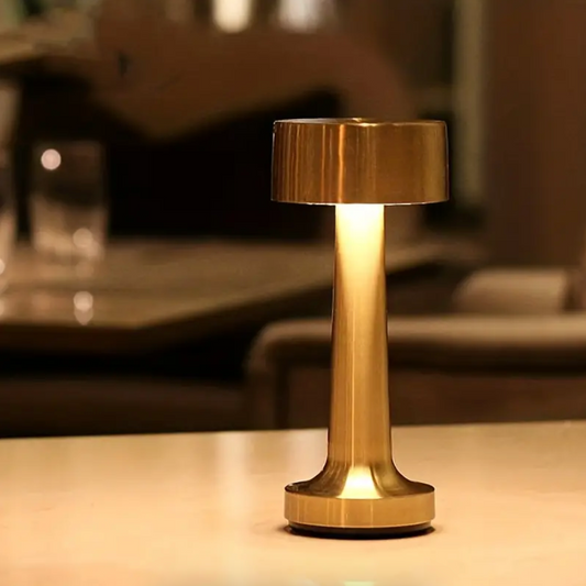 Kabellose Dimmbare LED-Tischleuchte | Touch-Bedienung | Akku-Tischlampe | GlowPillar
