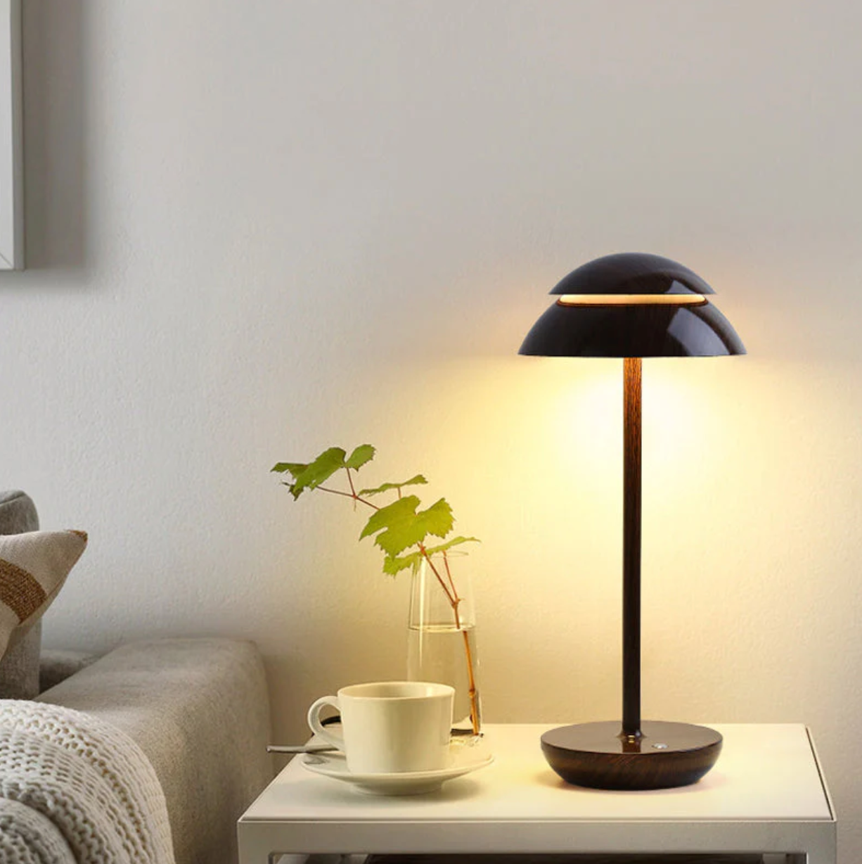 Tischleuchte | Pilz-Design | Dimmbar per Touch | LumaShroom