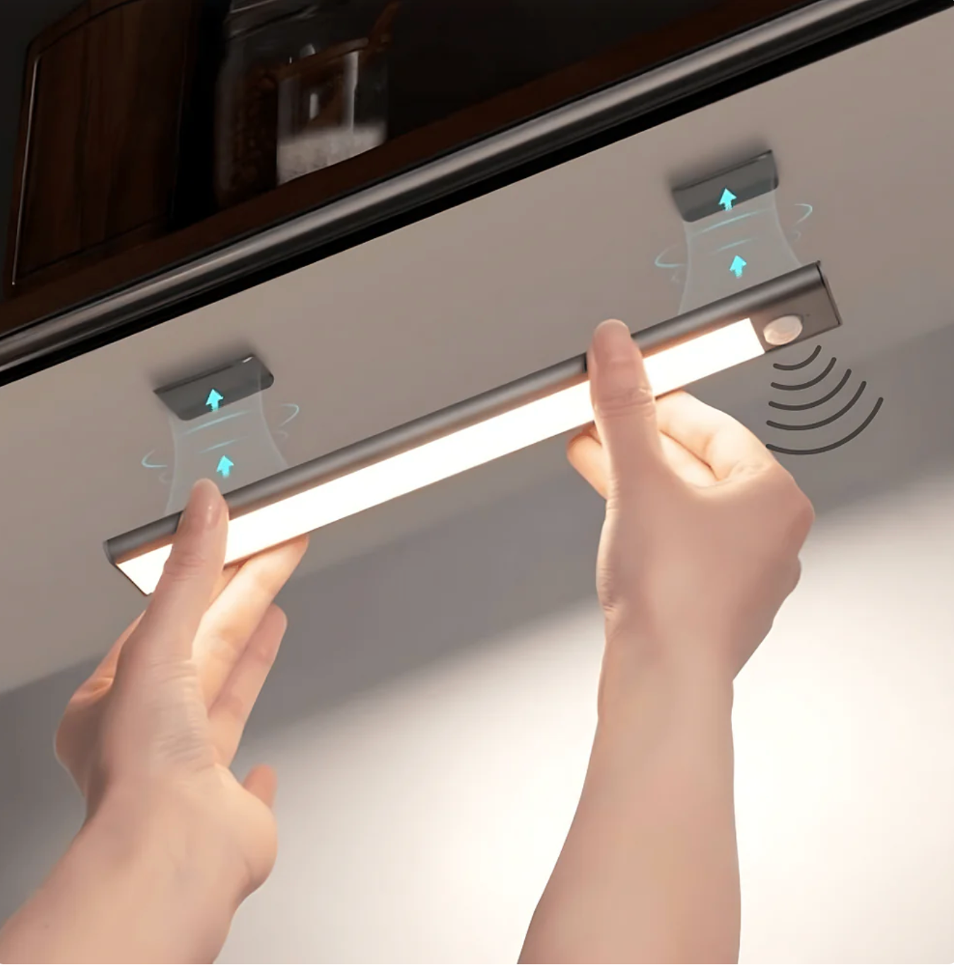 LED-Unterbauleuchte | Bewegungssensor |  Magnetisch ohne Bohren | SenseBar