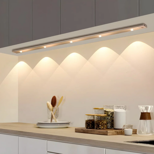 LED Wandleuchte | Bewegungssensor | 3 Lichtfarben, Dimmbar | LumiClip