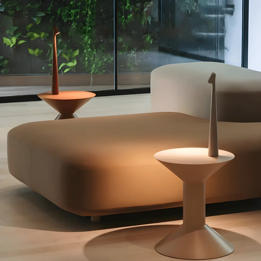 Nachttischlampe | Skandinavischen Design | 3-stufig Dimmbar per Touch | LumaLean
