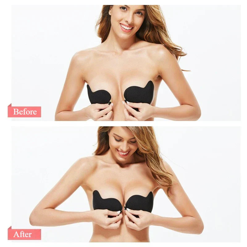 Nuvella | Trägerlose Push-Up-Stütze mit kaum spürbarem Komfort (2 Paar)